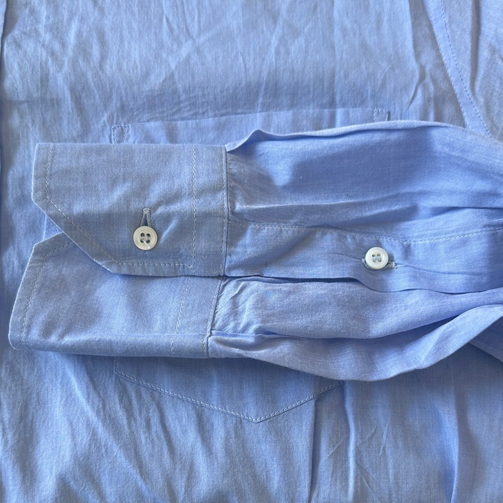 Brunello Cucinelli Basic Fit Light Gray Men’s Dre… - image 4